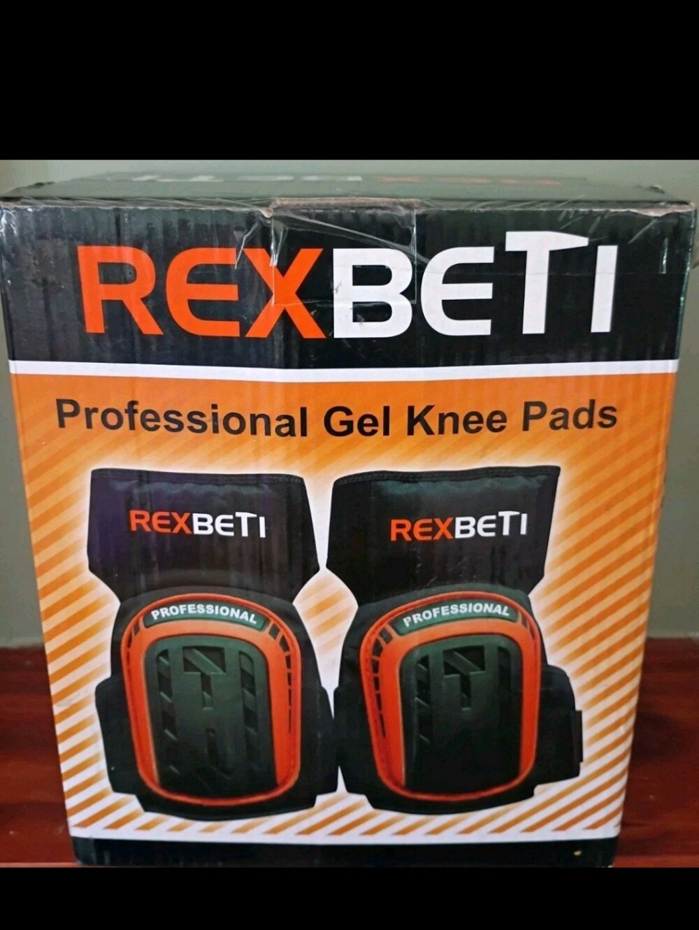 Rexbeti Professional Gel Strap-On Knee Pads